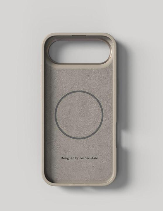 Actual product image Nudient Bold MagSafe Case Apple iPhone 17 Air Linen Beige (Apple iPhone 17)