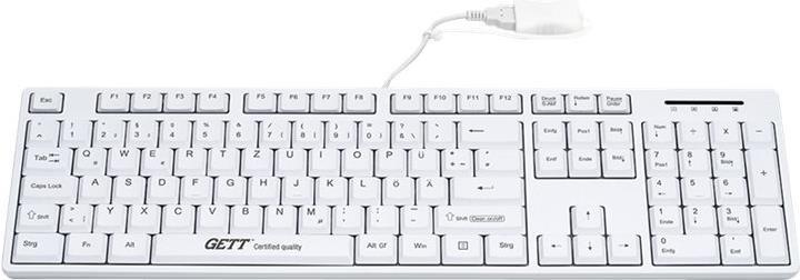 Actual product image Gett TKL-105 CleanType Easy Basic (DE, Cable)