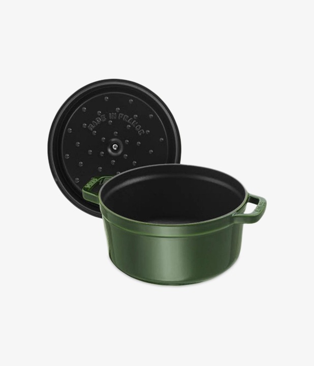 Produktbild Staub Bräter grün (28 cm, Bräter + Schmortopf, Gusseisen)