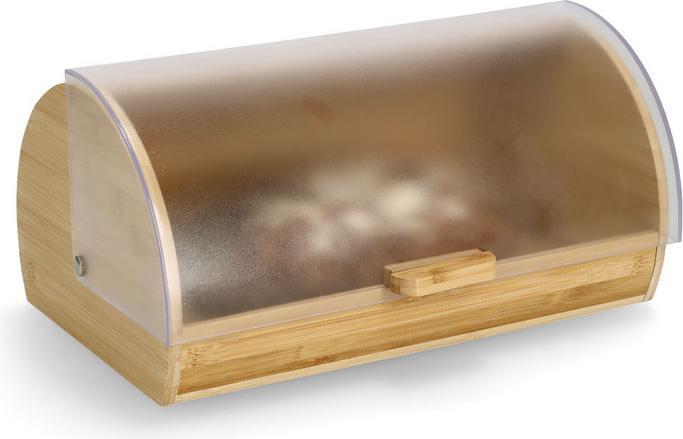 Actual product image Zeller Present Bread bin, bamboo/plastic