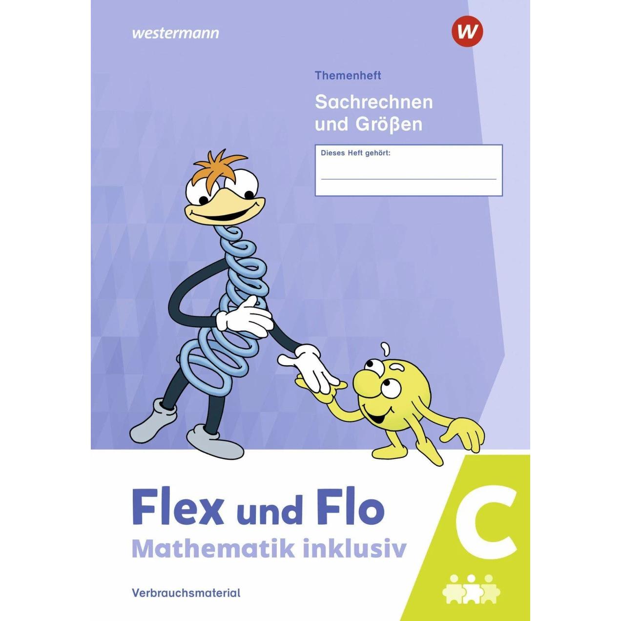 Flex und Flo - Mathematik inklusiv. Sachrechnen und Grössen C, Schulbücher