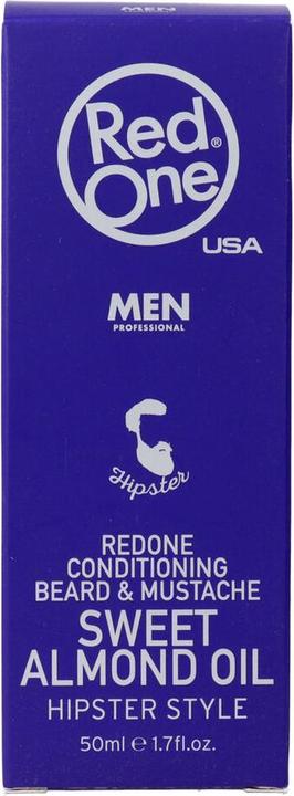 Produktbild RedOne Conditioning Beard and Mustache Sweet Almond Oil 50ml (50 ml)