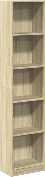 Produktbild vidaXL Bücherregal Regal Standregal Büroregal Aufbewahrungsregal Sonoma-Eiche (40 x 24 x 176 cm)