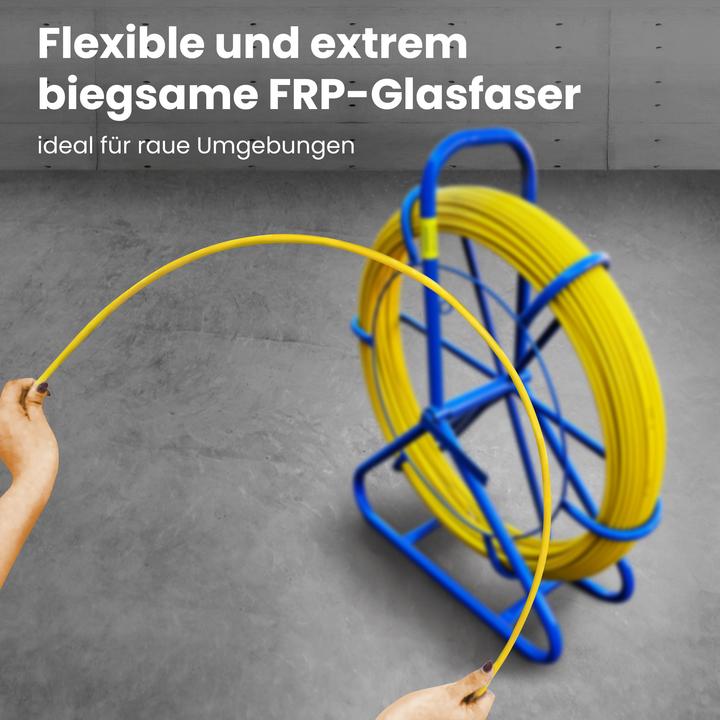 Actual product image Extralink EX.16026 cable puller-feeder Blue, Yellow (50 m)