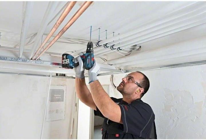 Actual product image Bosch Professional Cordless impact drill GSB 18V-28, 2 GBA 18V rechargeable batteries, quick charger GAL 18V-40