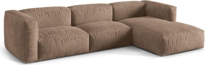 Actual product image Micadoni Modular Right Corner Sofa, "Martina", 3 Seats, 332x176x75 Made in Europe (Corner sofa)
