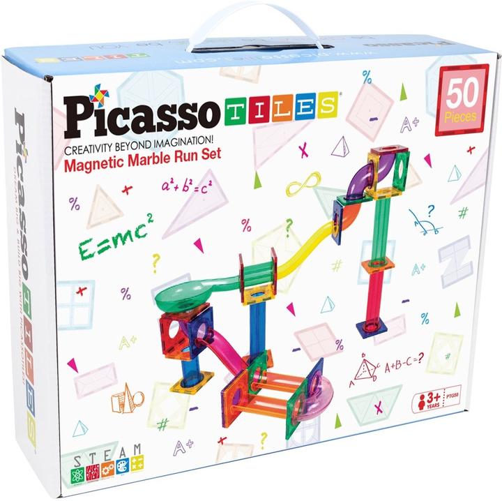 Actual product image PicassoTiles Picasso Tiles - Marble run set (50 pcs) (PTG50)