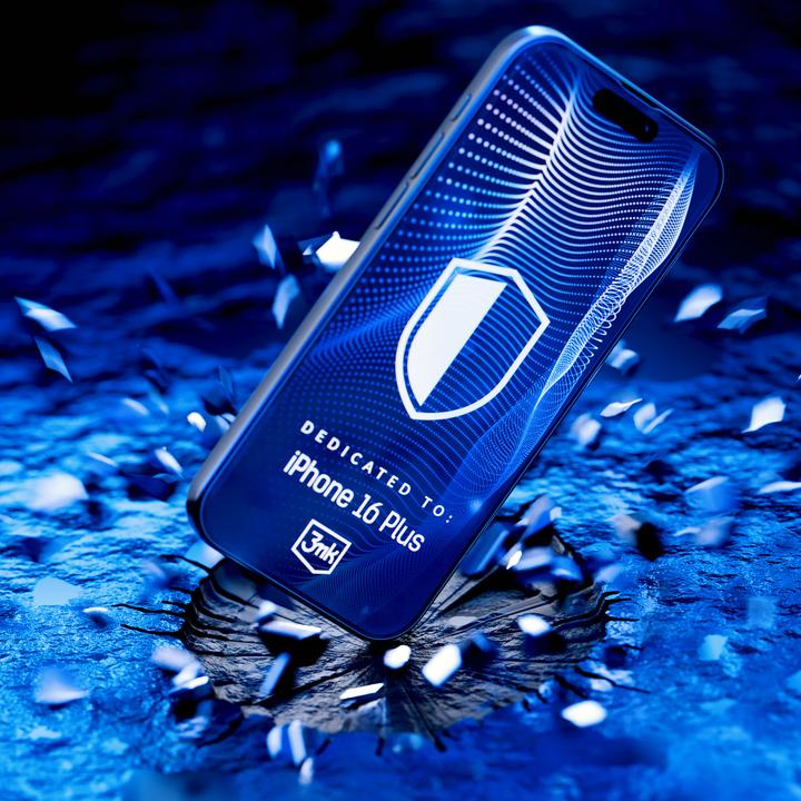 Productafbeelding 3MK FlexibleGlass Pro pro Apple iPhone 16 Plus (1 Stuk, Apple iPhone 16 Plus)