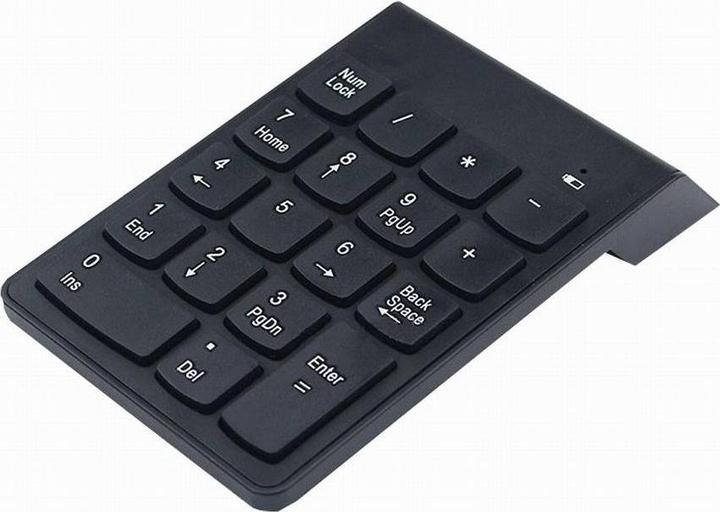 Produktbild Gembird KPD-W-02 Wireless numeric keypad (Eng. Int., Kabellos)
