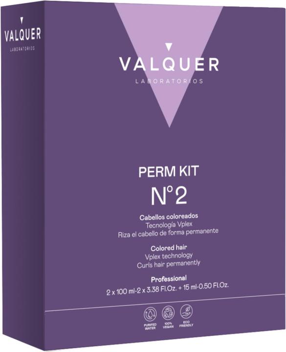 Image du produit Valquer Kit de permanente 210ml pour cheveux colorés