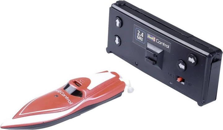 Actual product image Revell Mini RC Boat red
