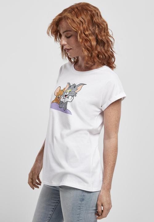 Produktbild Merchcode Ladies Tom & Jerry Pose Tee (XS)