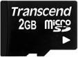 Produktbild Transcend Card mit SD-Adapter (2 GB, microSD)