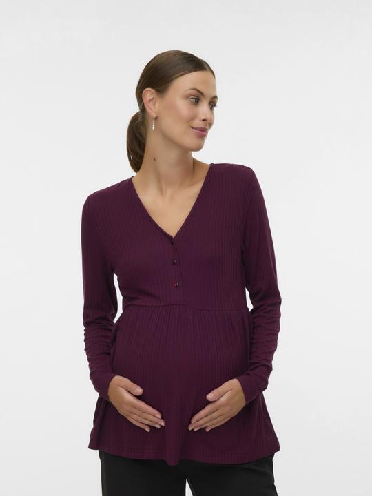 Immagine prodotto Mamalicious Normal geschnitten V-Ausschnitt Top Top (S)