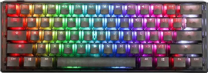 Ducky One 3 Aura Black Mini Gaming Tastatur, RGB LED - Gateron Baby Kangaroo (US) (US, Kabelgebunden)