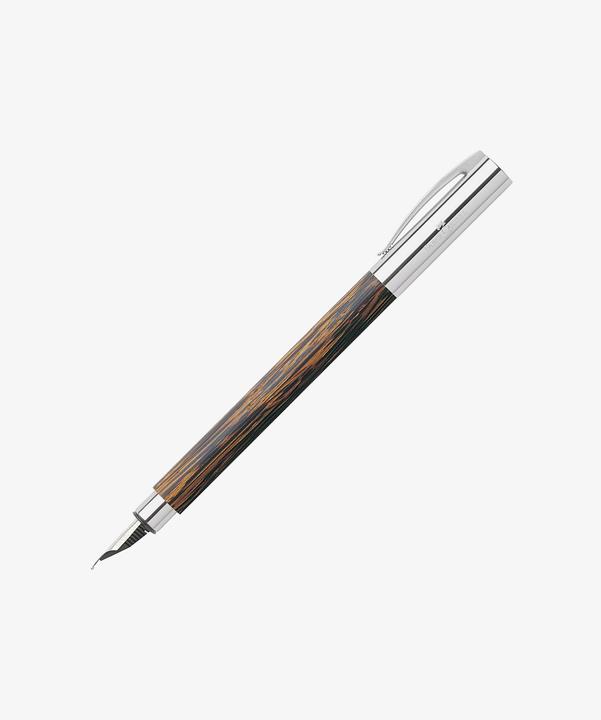 Actual product image Faber-Castell Fountain pen AMBITION brown (Brown, 1x)