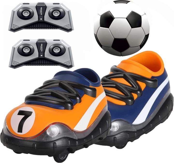 Actual product image Totally Tech RC Football Boots 2.4 GHz