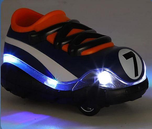 Actual product image Totally Tech RC Football Boots 2.4 GHz