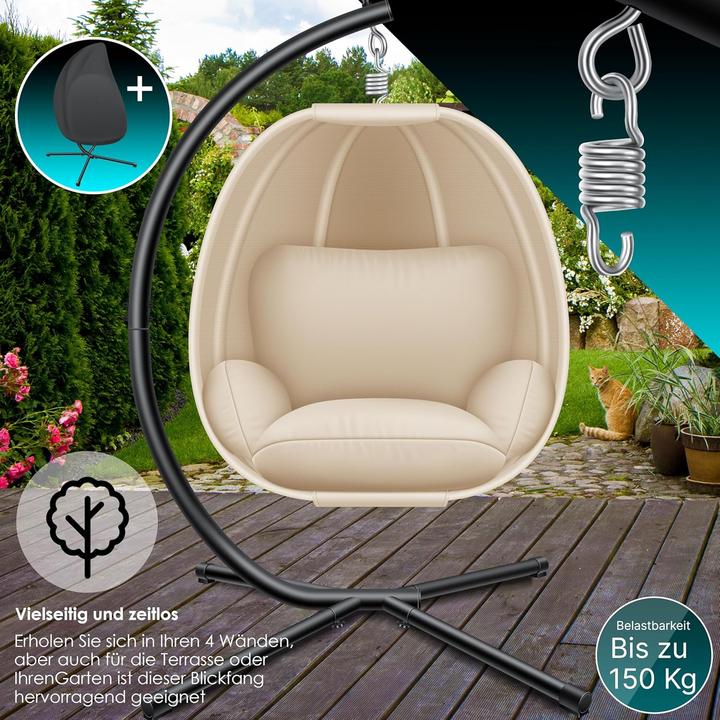 Actual product image Kesser Hängesessel mit Gestell