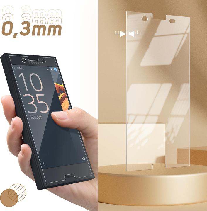 Immagine prodotto Avizar Pellicola cristallina, protezione del display in vetro (1 pz., Sony Xperia X Compact)