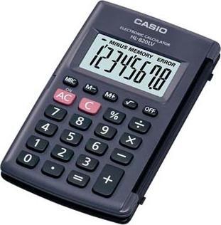 Produktbild Casio HL 820LV BK schwarz / Taschenrechner / achtstellig (Batterien)