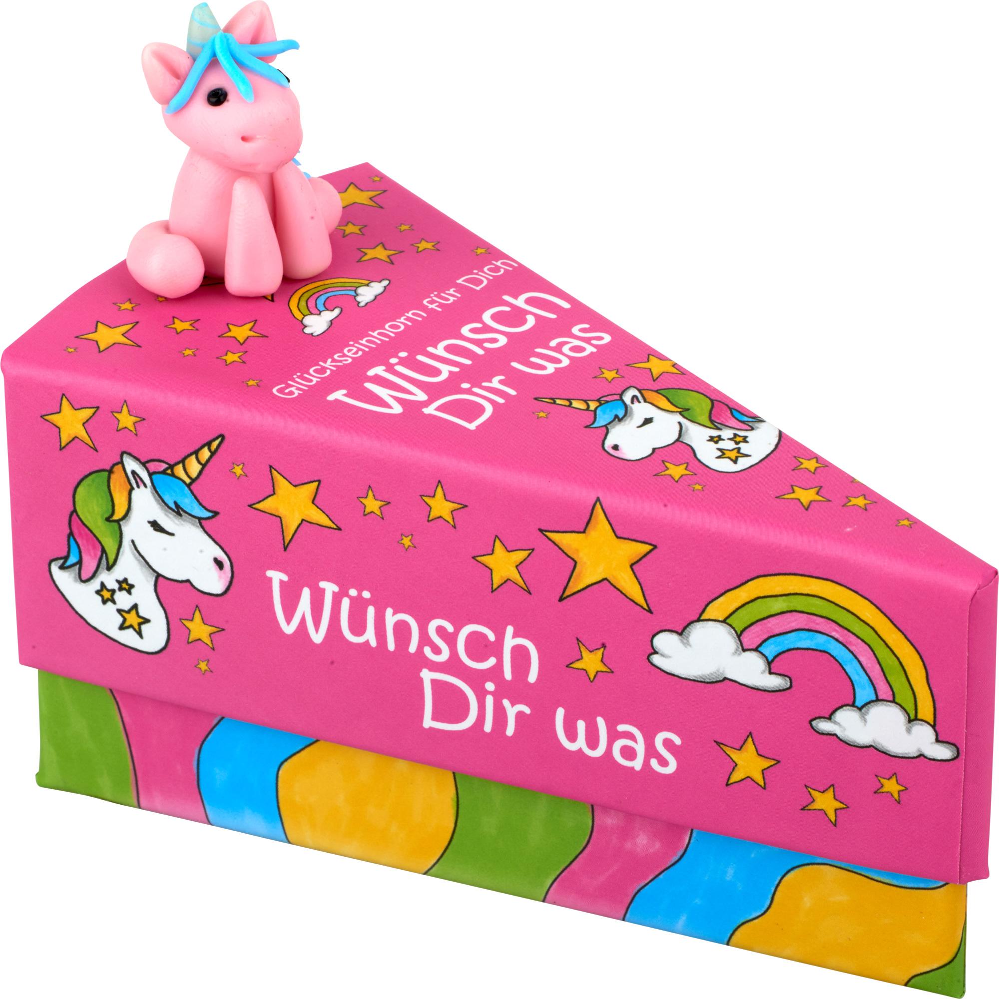 Hergo Tortenstück für Geldgeschenk "Wünsch dir was" (1x) (8704)