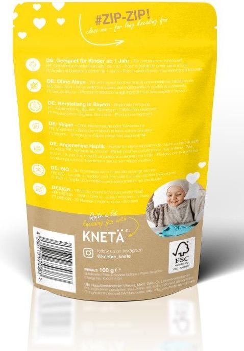 Produktbild Knetä Bag Gelb 100g