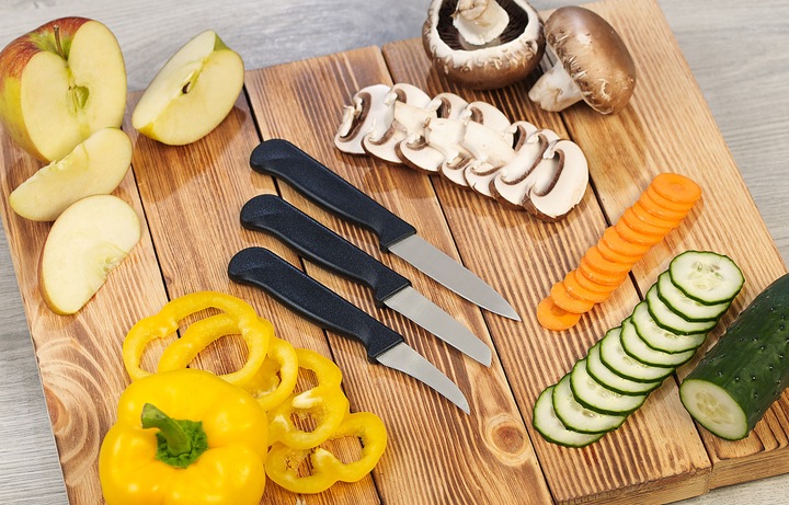 Actual product image Rosenstein & Söhne Set of 3 fruit and vegetable knives (8 cm)