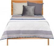 Actual product image Giftdecor Bedspread reversible bed 240x260 hexagons (240 x 260 cm)