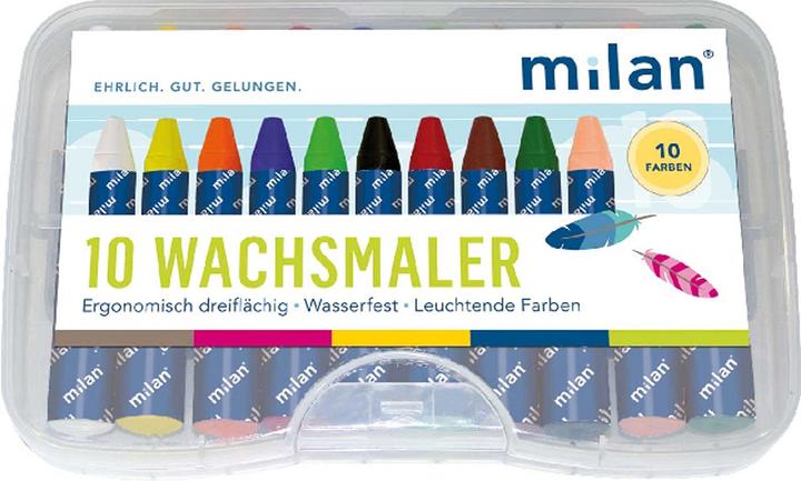 Produktbild Wachsmalkreide, 10er Box, wasserfest (10 x)