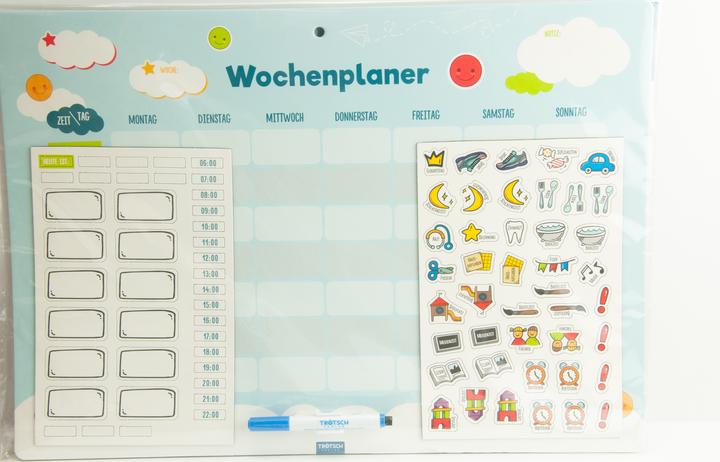 Lavagna per l'agenda settimanale (A3)