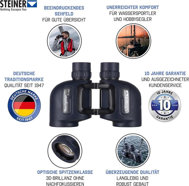 Immagine prodotto Steiner Binocolo Navigator 7x50 (7x, 50 mm)