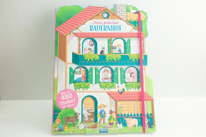 Produktbild Stickerhaus Bauernhof 23x31 cm 24 Seiten