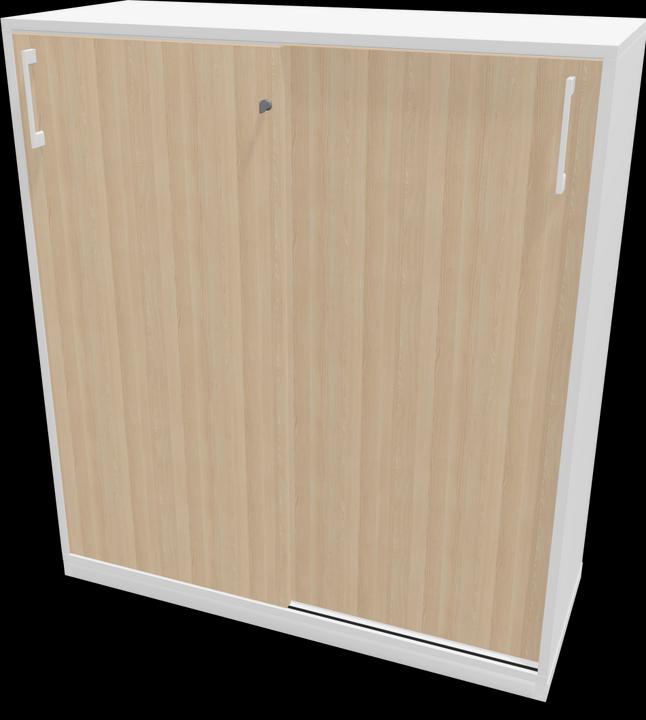 Ash decor sand beige with structure, White