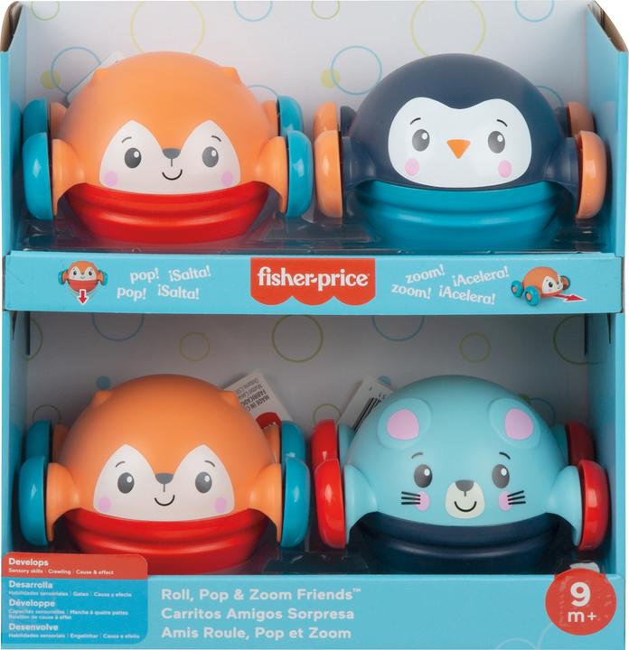 Actual product image Fisher-Price Roll, Pop & Zoom Friends (4)