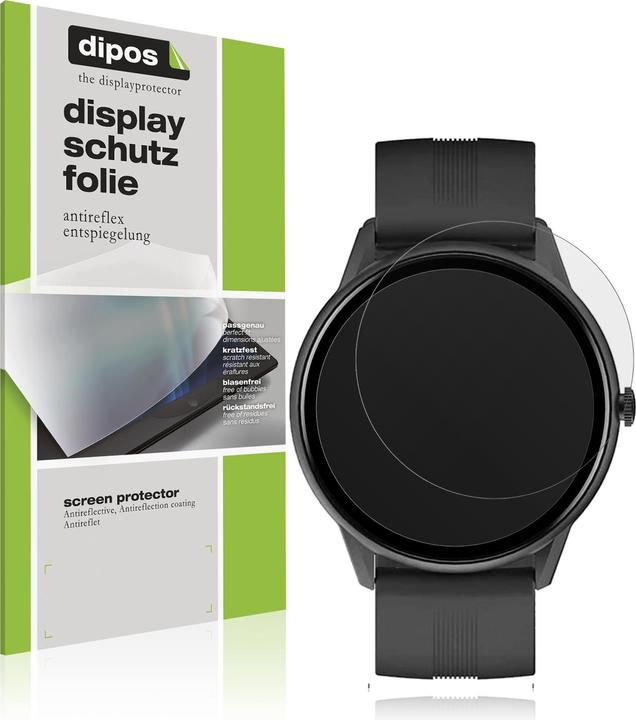 Actual product image Dipos Screen Protector Anti-Glare (Lytimes 1.3 inch smartwatch)