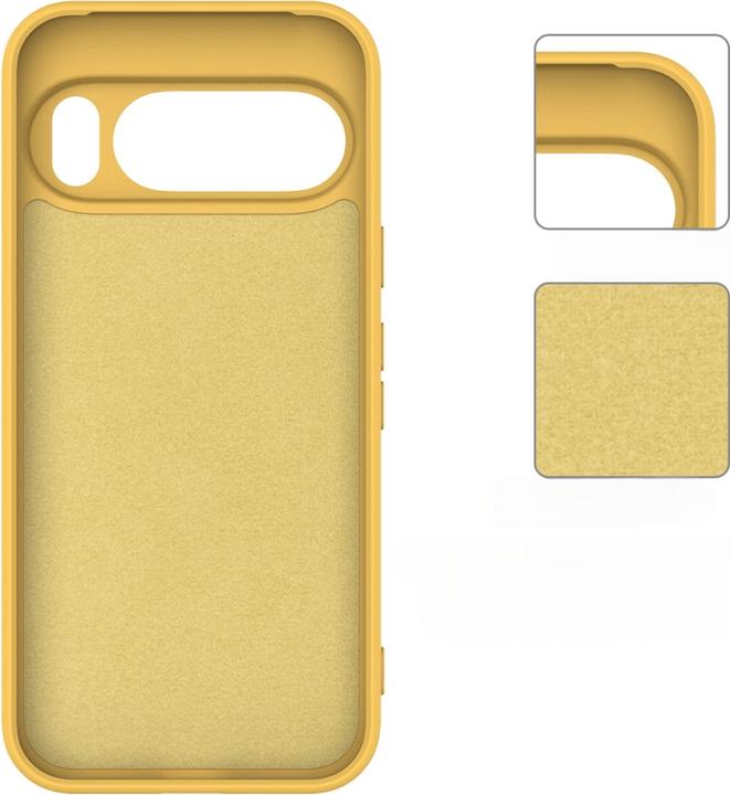 Actual product image Cover-Discount Google Pixel 10 / 10 Pro - Silikon Gummi Hülle mit Riemen (Google Pixel 10 Pro, Google Pixel 10)