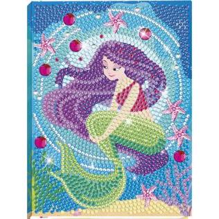 Thumbnail - Totum Diamond Painting Notizbuch Meerjungfrau