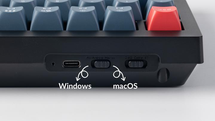Actual product image Keychron V6 Max (Germany, Cable, Wireless)