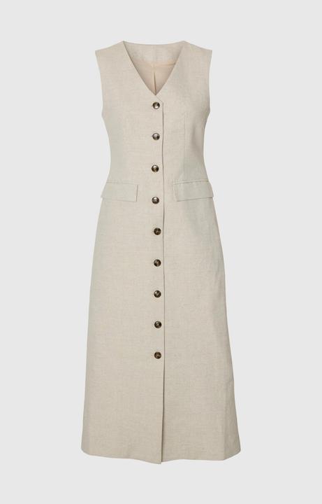 Produktbild Selected Femme Ärmelloses Kleid aus Leinengemisch (36)