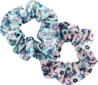 Actual product image Disney Stitch Chouchou Hair in Satin - Pack of 2