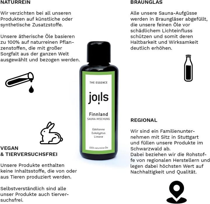 Immagine prodotto Joils Set di familiarizzazione Infuso di sauna