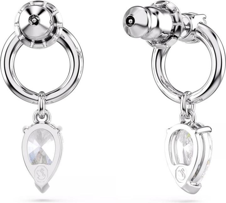 Immagine prodotto Swarovski Mesmera Drop Ohrhänger Verschiedene Schliffe Weiss Rhodiniert (Metallo Swarovski)