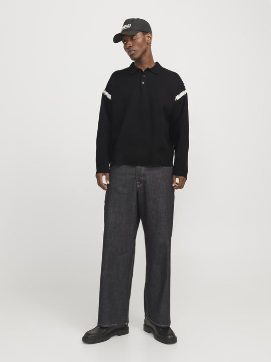Actual product image Jack & Jones Joraustin Knit Stitch Polo Styd Aw24 (XXL)