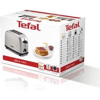 Thumbnail - Tefal ULTRA MINI 2 Scheibe(n) Edelstahl, Toaster, Silber