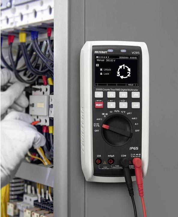 Produktbild Voltcraft VC915 Hand-Multimeter digital CAT III 1000 V, CAT IV 1000 V Anzeige (CAT IV 1000V, CAT III 1000V)