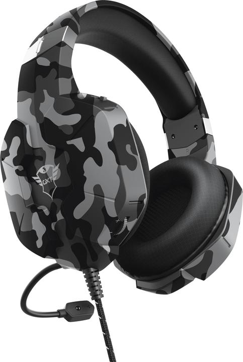 Actual product image Trust Headset GXT 323C Carus Camouflage/Black (Cable)