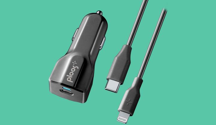 Produktbild Ploos - USB-C CAR KIT ADAPTER - USB-C to Lightning