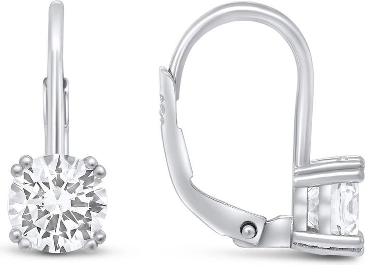 Immagine prodotto Brilio Argento - Orecchini in argento con zirconi EA1013W (Argento)