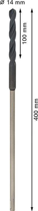 Actual product image Bosch Professional Zubehör PRO Wood HSS installation drill bit, 14 x 100 x 400 mm (14 mm)